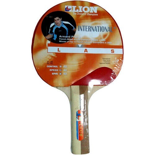 Lion Club International Table Tennis Bat