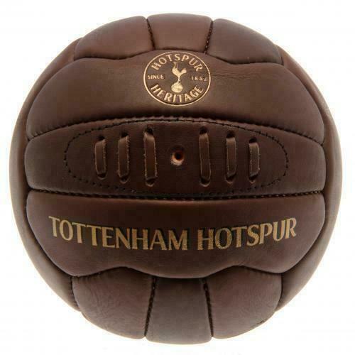 Tottenham Hotspurs Retro Leather Football