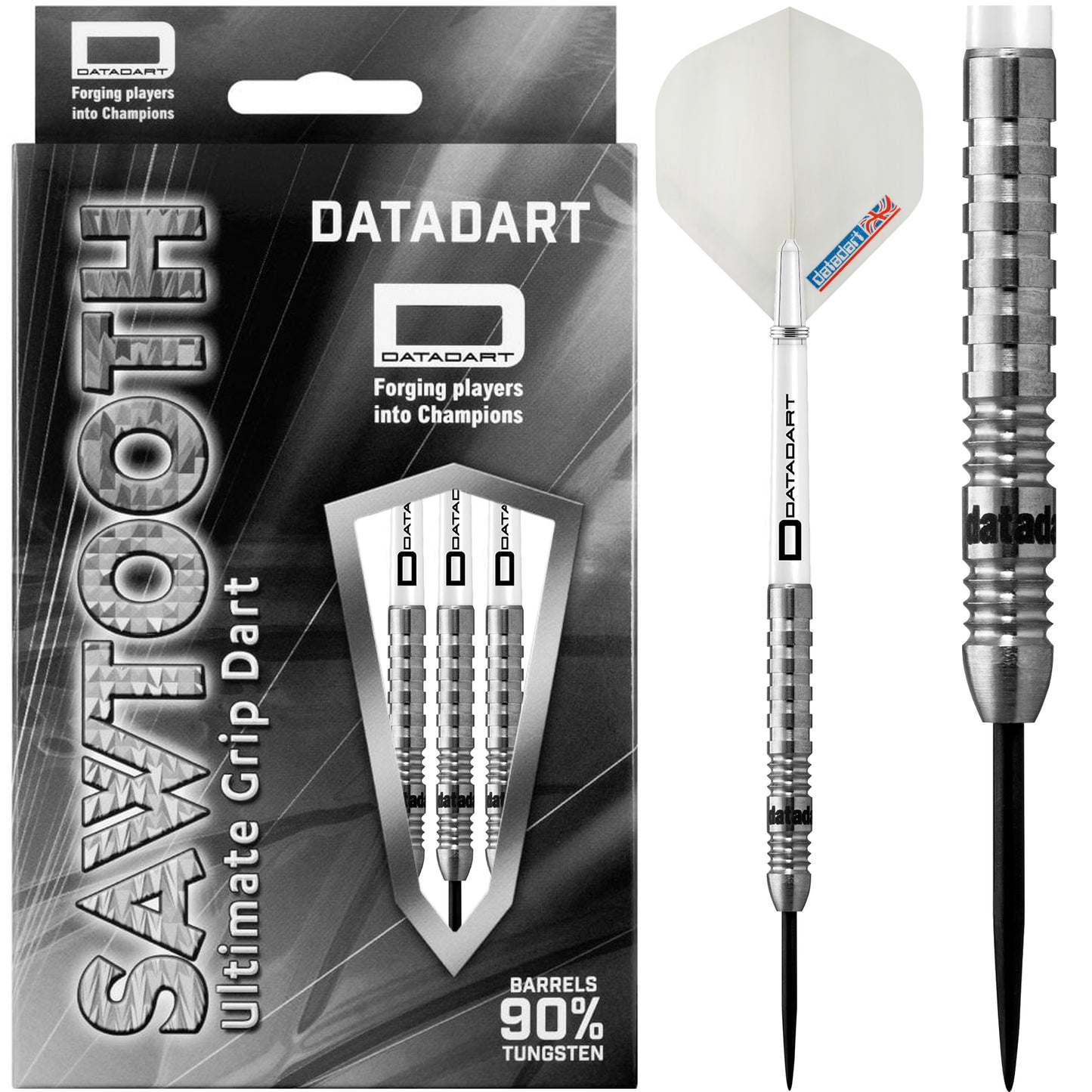 DATADART SAWTOOTH Darts set 90% Tungsten