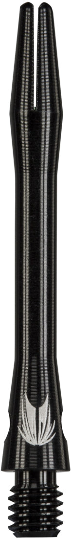 Target Anodised Aluminium INTERMEDIATE/SHORT Darts Shafts Black