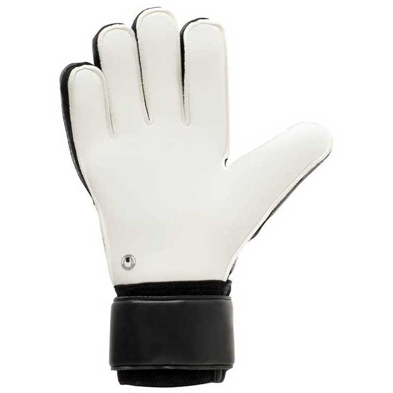Uhlsport Supersoft Support Frame Goalkeeper Gloves Black/fluo sizes 9/10