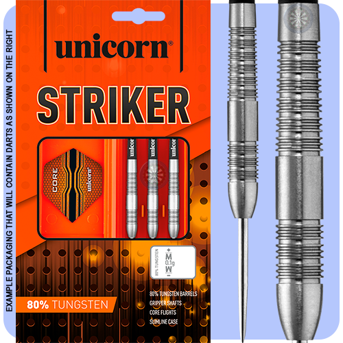 Unicorn Striker 80% tungsten darts set new style